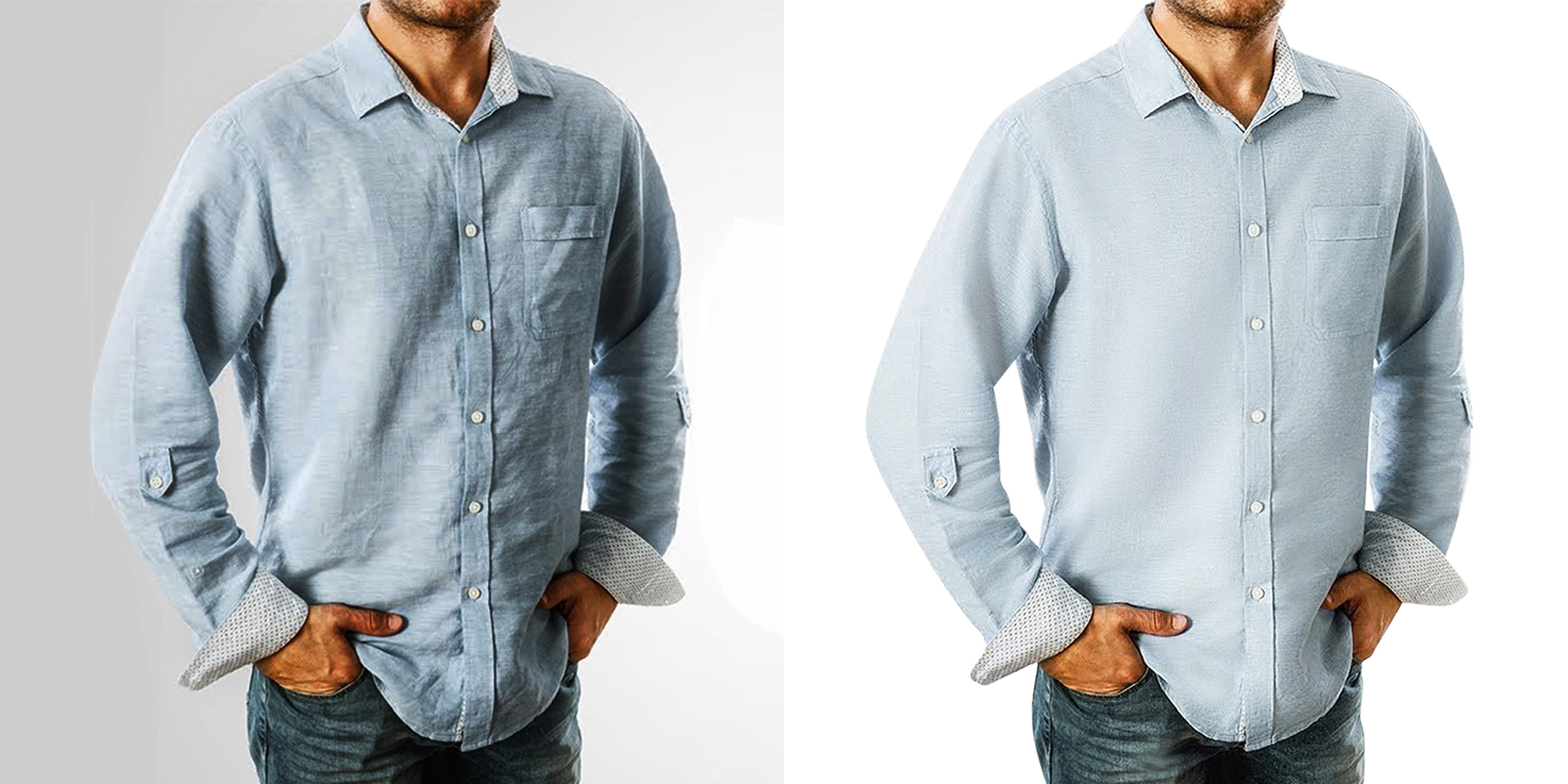 Cloths Wrinkle Retouching